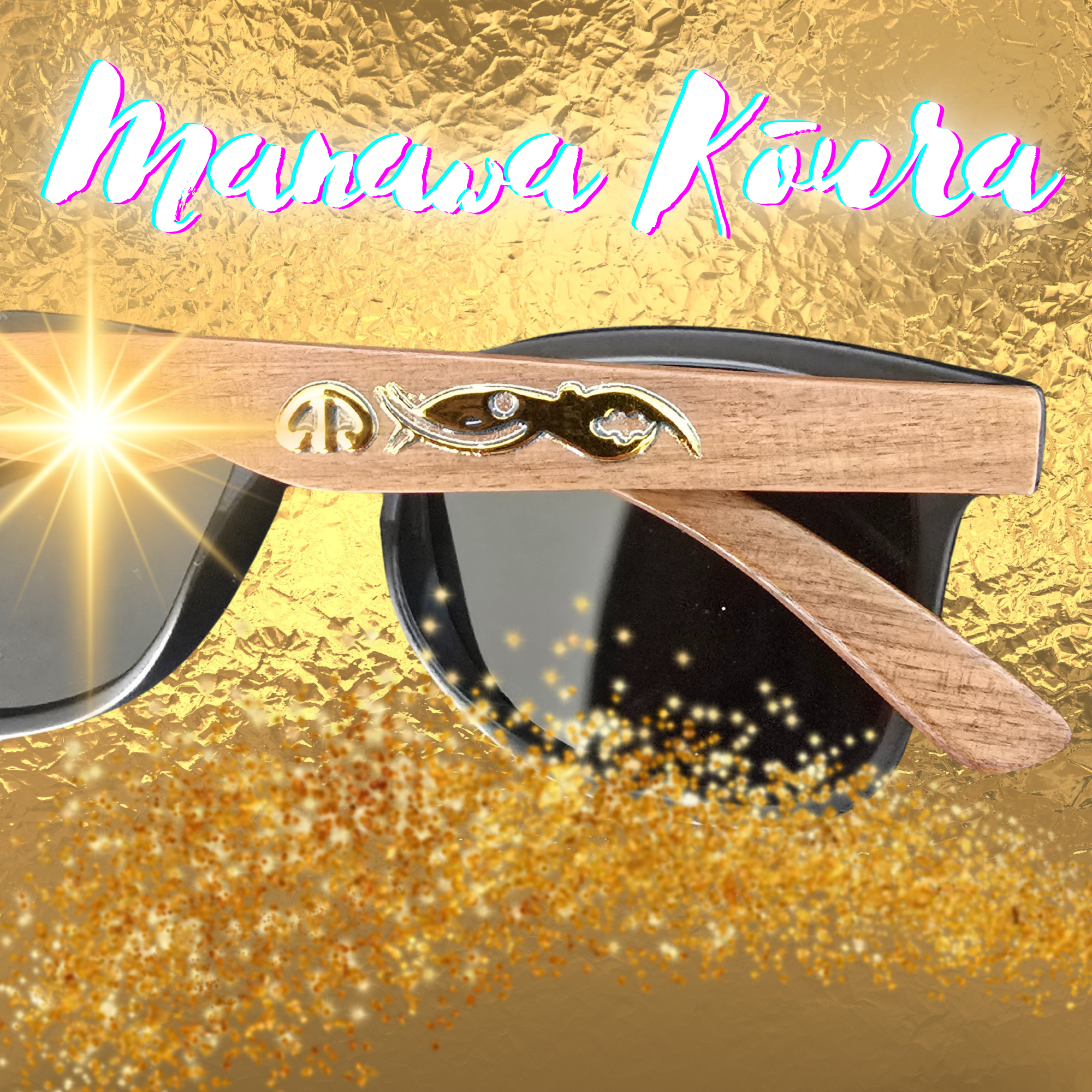 Manawa Kōura Wooden Sunglasses | Limited Summer Drop by CRE-eight