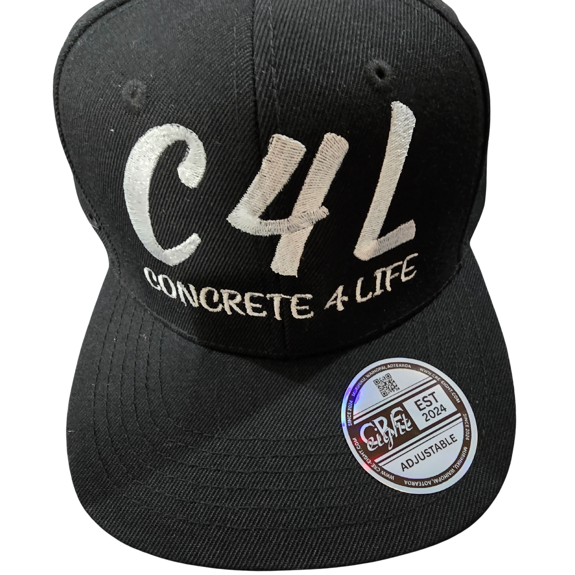C4L – Concrete 4 Life Embroidered Snapback (CRE-eight Custom Edition)