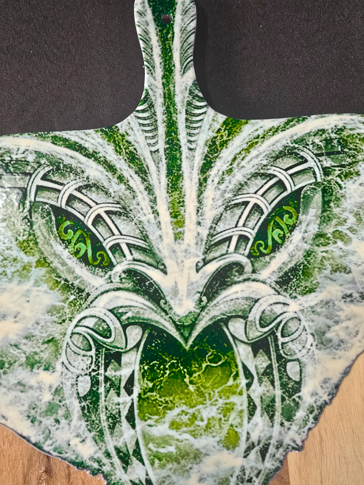 Te Manawa o Te Moana – UV Printed Ocean Art Serving Board | CRE-eight(MADE TO ORDER)