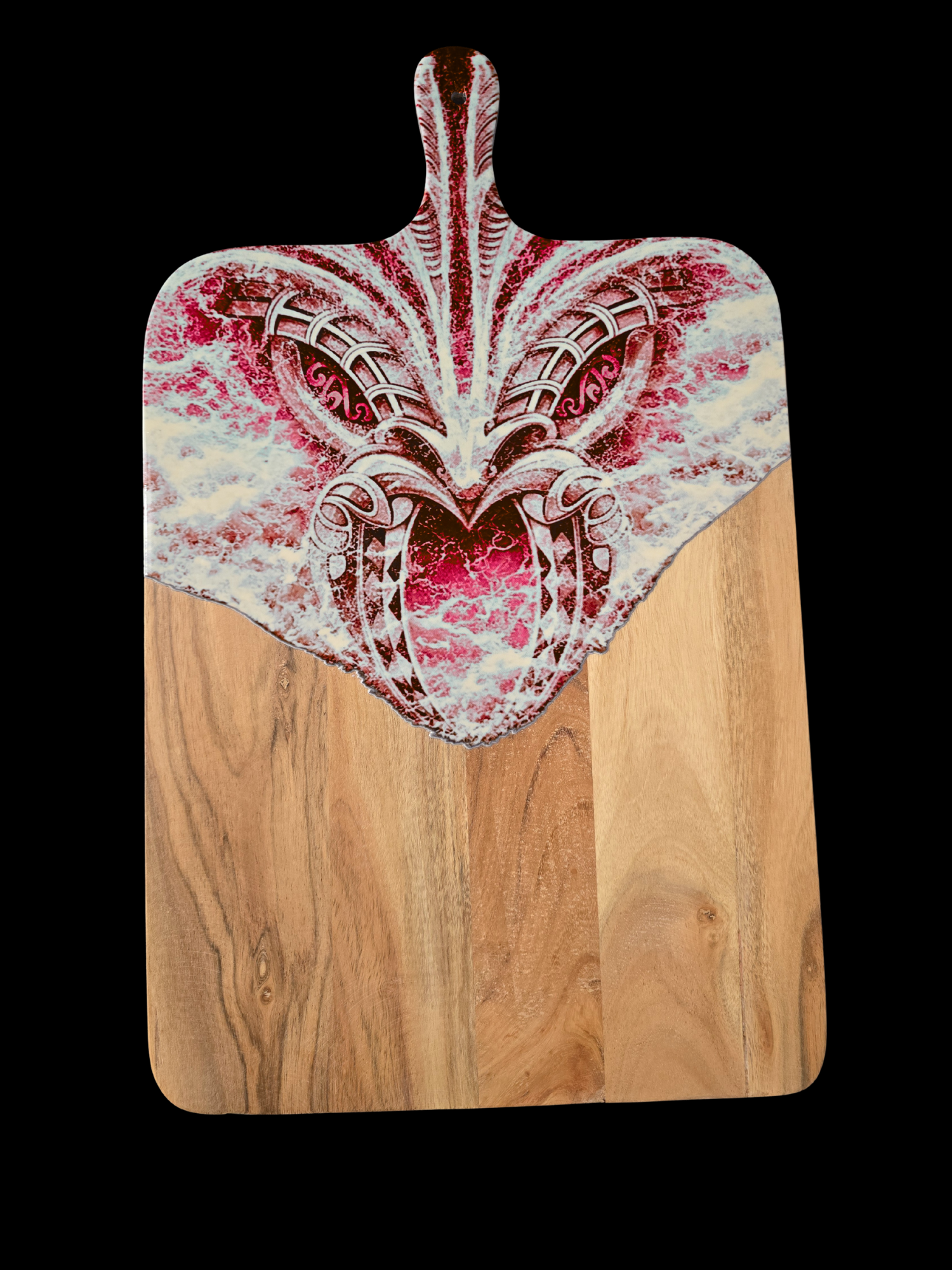 Te Manawa o Te Moana – UV Printed Ocean Art Serving Board | CRE-eight(MADE TO ORDER)