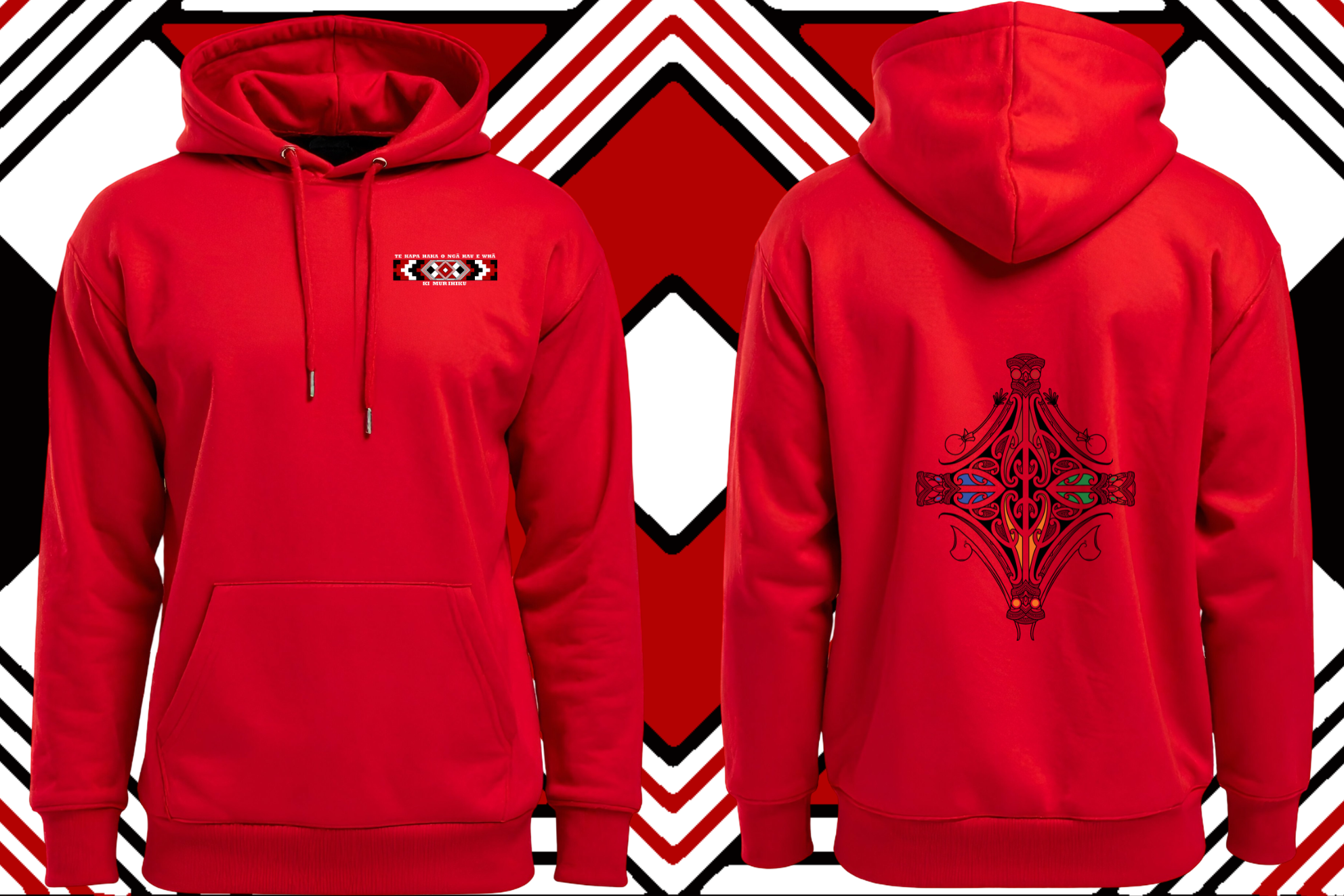 Te Kapa Haka O Nga Hau E Wha-Ki Murihiku|Hoodies|Kids(MADE TO ORDER)