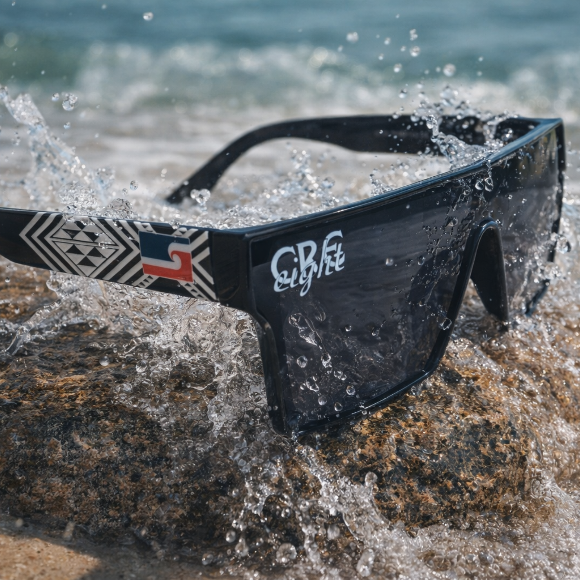 TINO Polarized Sunglasses – CRE-eight Premium Black Streetwear Eyewear