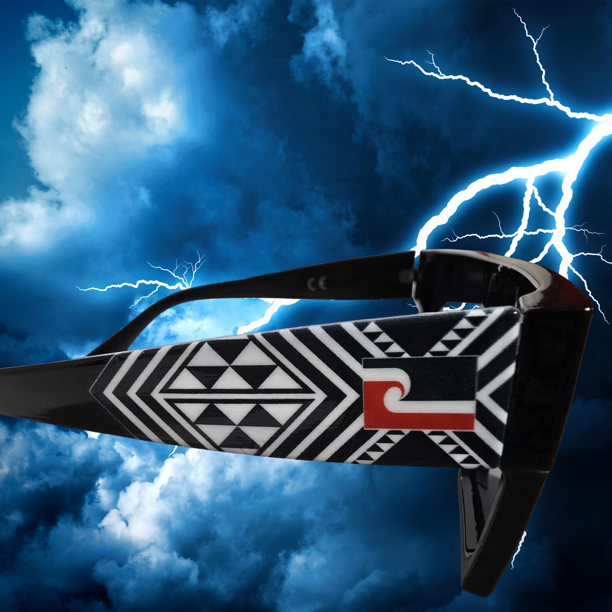 Tino Sunglasses – Blue Lens | CRE-eight Eyewear