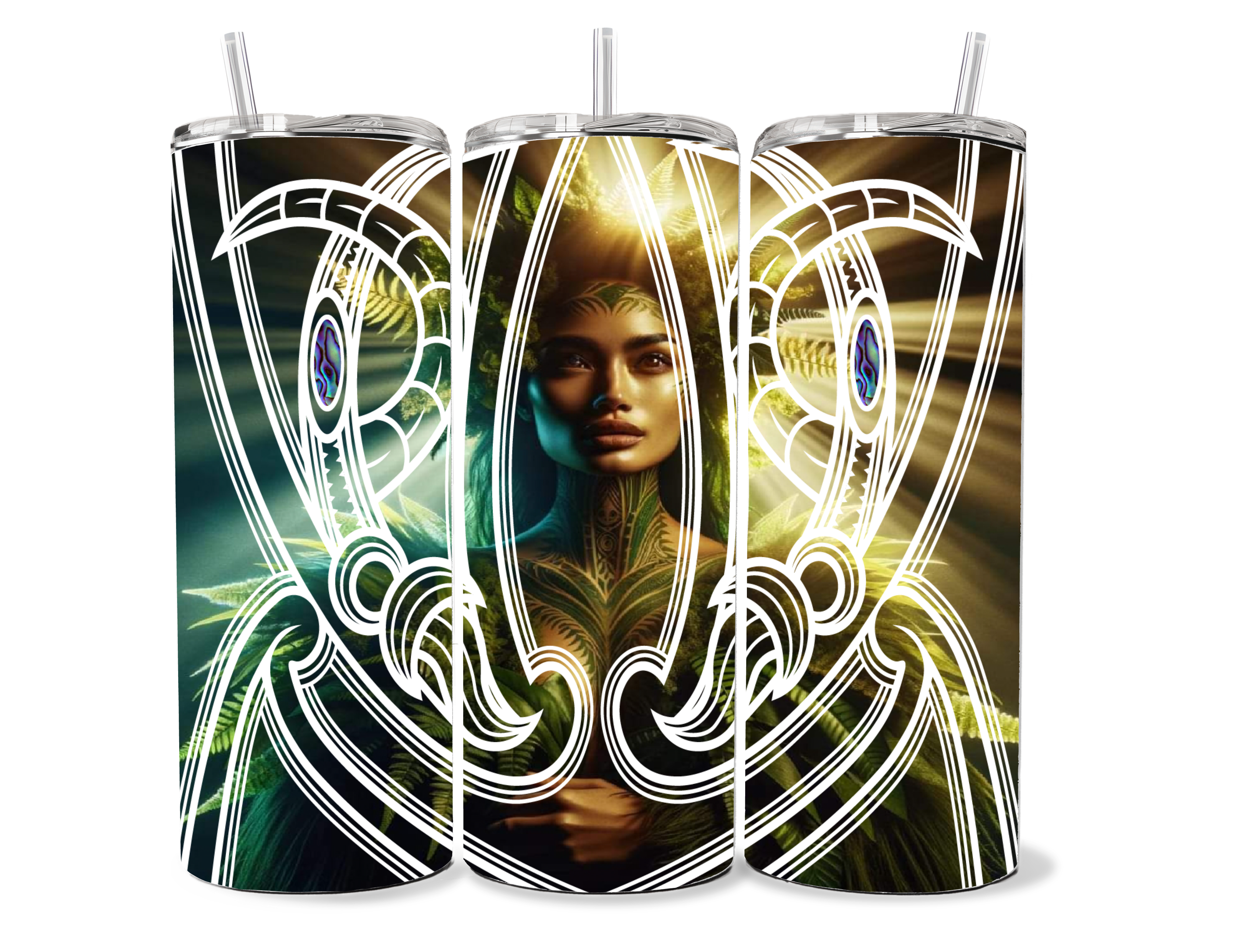 Wahine design 20oz tumbler