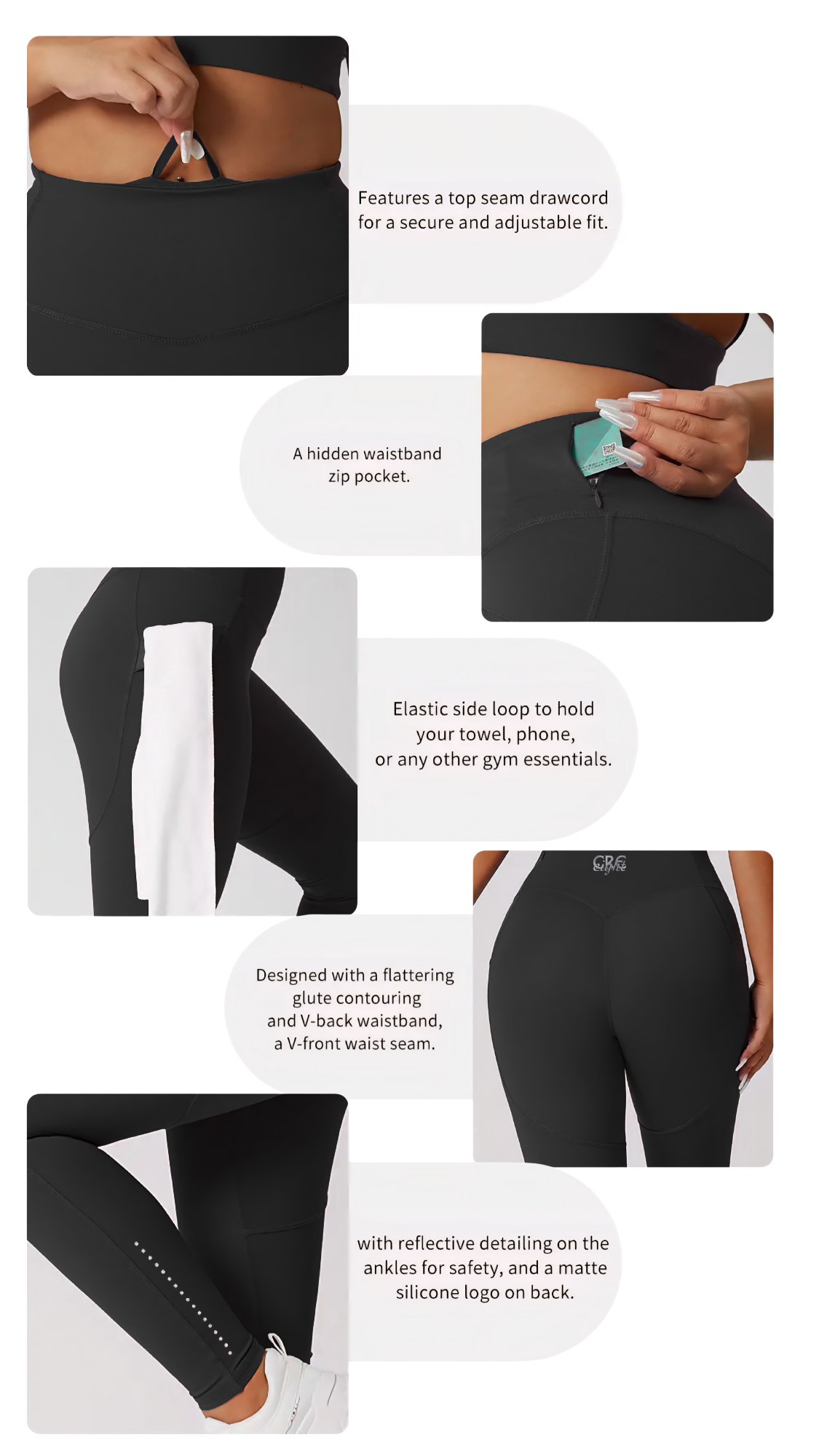 CRE-eight ActiveFlex High-Waist Leggings – Performance Meets Style LIMITED