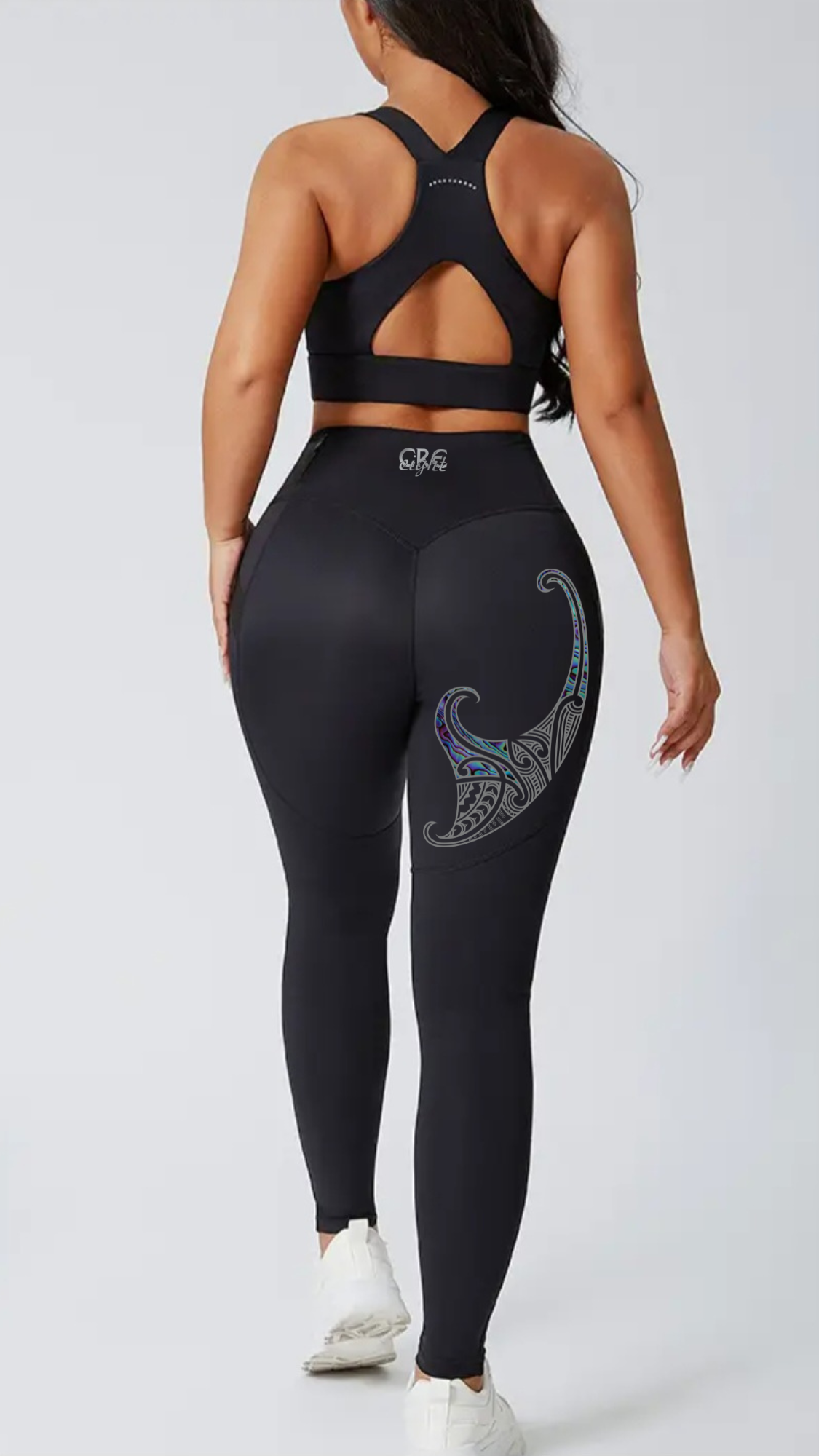 CRE-eight ActiveFlex High-Waist Leggings – Performance Meets Maori Style LIMITED