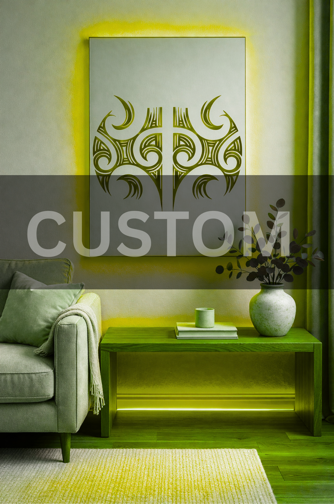 Custom Moko Kauae Mirror NZ – Personalised Honu Pāua Shell Mirror | CRE-eight