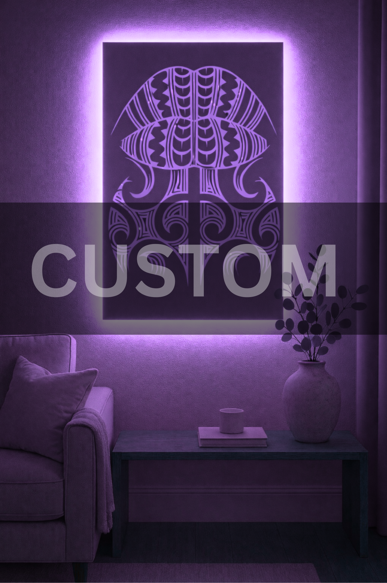 Custom Moko Kauae Mirror NZ – Personalised Honu Pāua Shell Mirror | CRE-eight