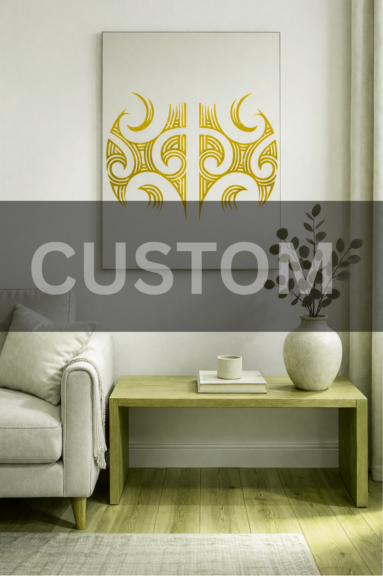 Custom Moko Kauae Mirror NZ – Personalised Honu Pāua Shell Mirror | CRE-eight