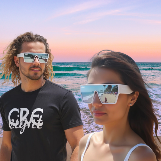 ICON White Storm Sunglasses (Polarized) CRE-eight