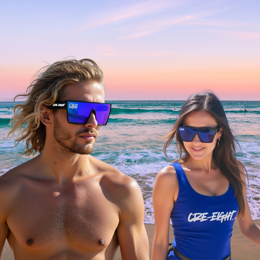 ICON Blue Rush Sunglasses (Polarized) CRE-eight