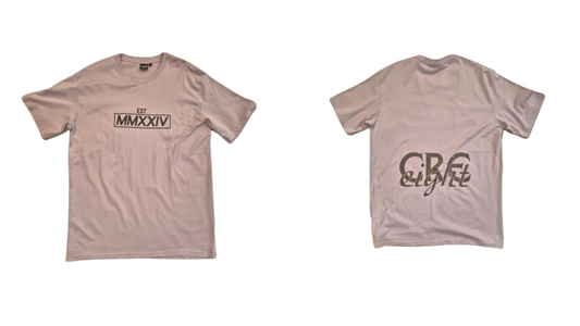 CRE-eight light purple t-shirt