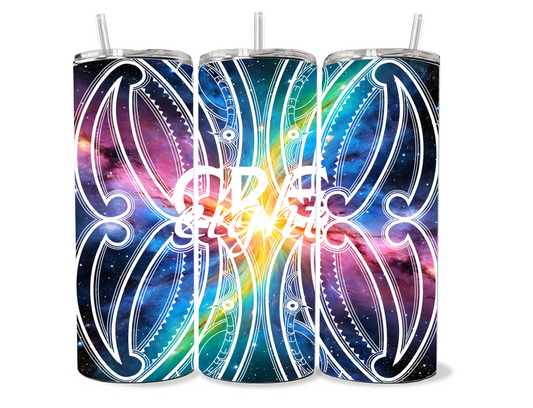 Galaxy design 20oz tumbler