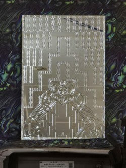 Whare Nui Mirror | Māori Poutama Guardian Design | Handcrafted in Southland NZ | CRE-eight