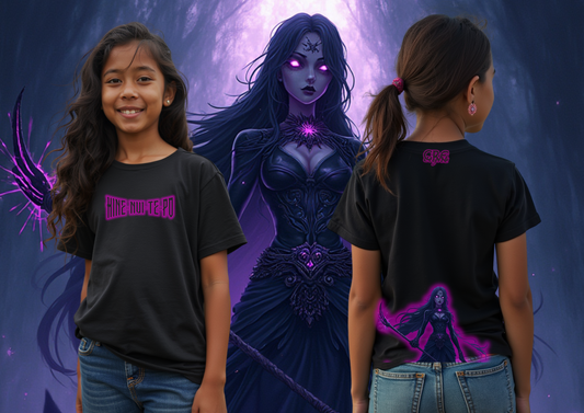 Maori T-shirt Kids ATUA (made to order) Hine-Nui-Te Po
