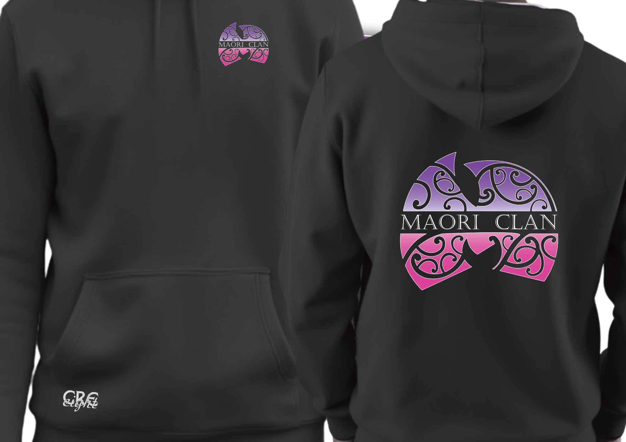 ⚫ Maori Clan Black Hoodie – Timeless Streetwear With Tribal Power