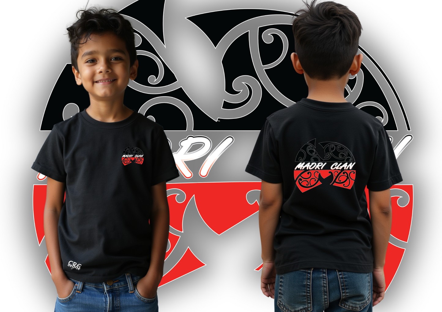 Moari Clan Tees Kids (made to order)