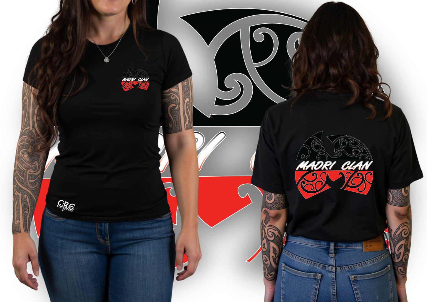 Maori Clan Tees Adults (made to order)