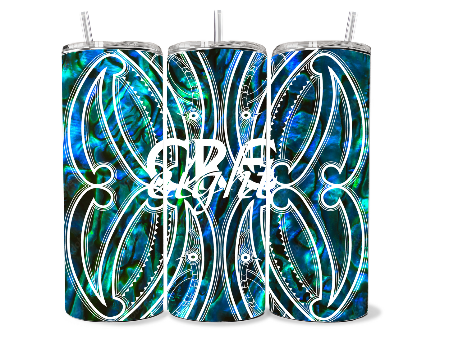 Paua shell design 20oz tumbler