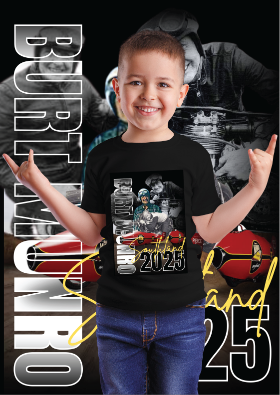 Burt Munro Challenge 2025-T-shirt Kids