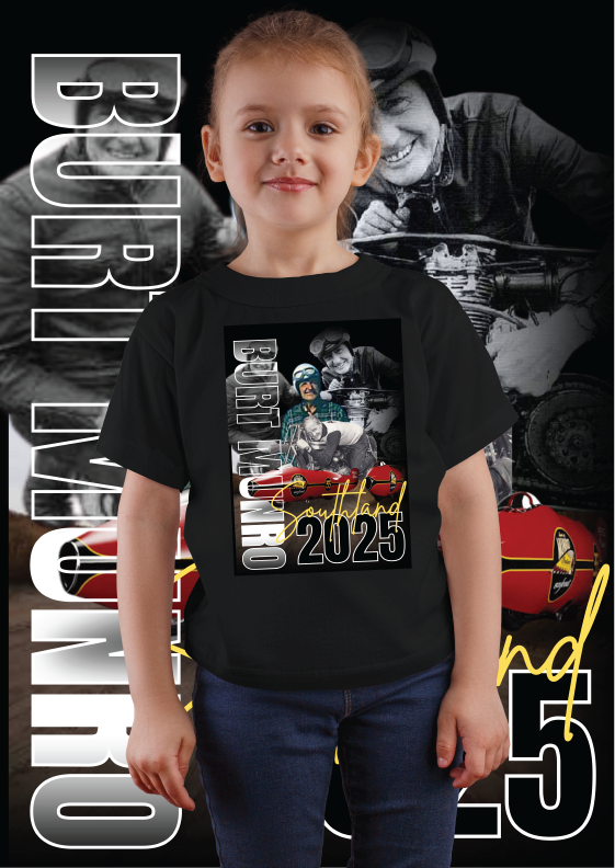 Burt Munro Challenge 2025-T-shirt Kids
