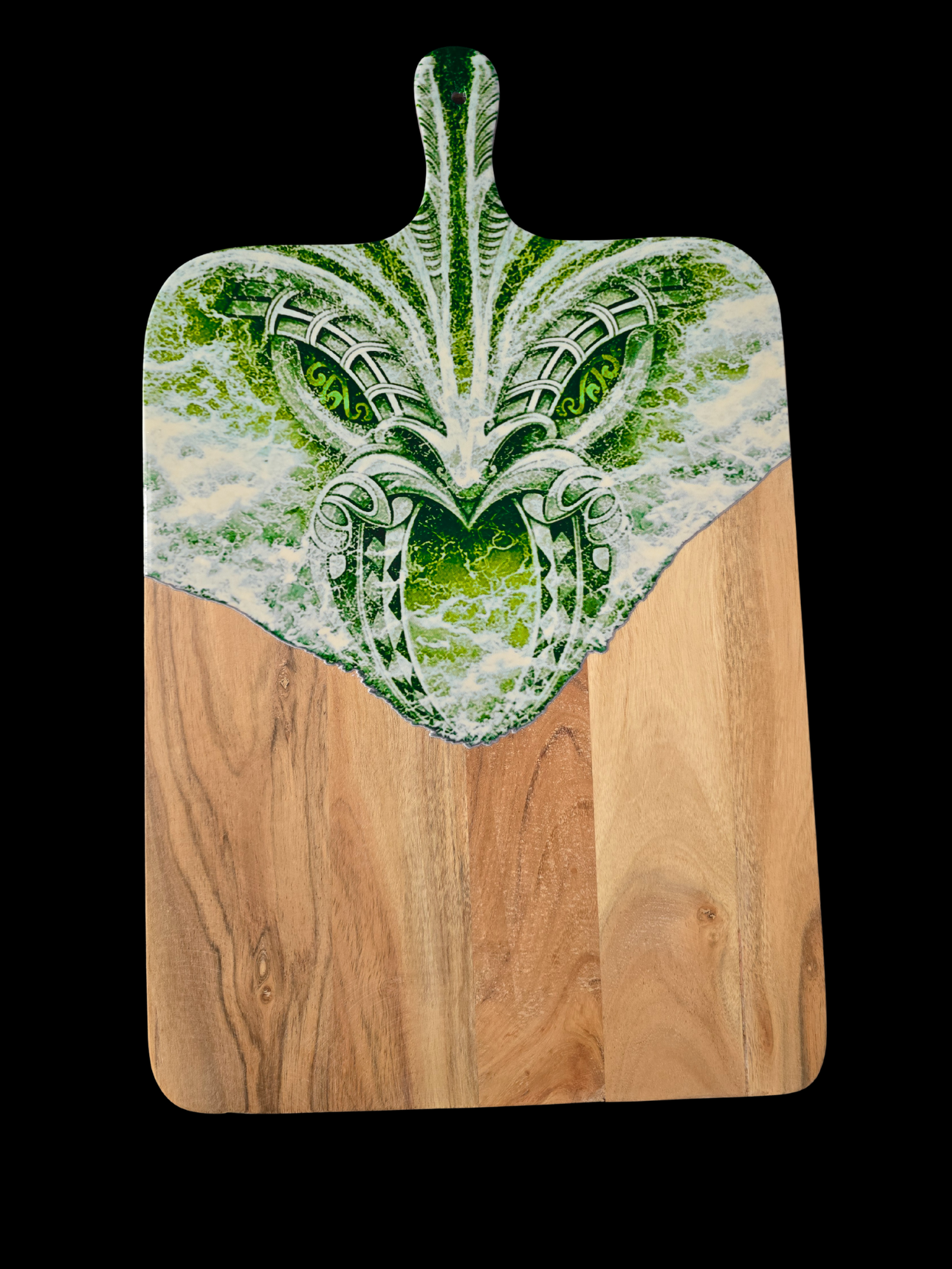 Te Manawa o Te Moana – UV Printed Ocean Art Serving Board | CRE-eight(MADE TO ORDER)