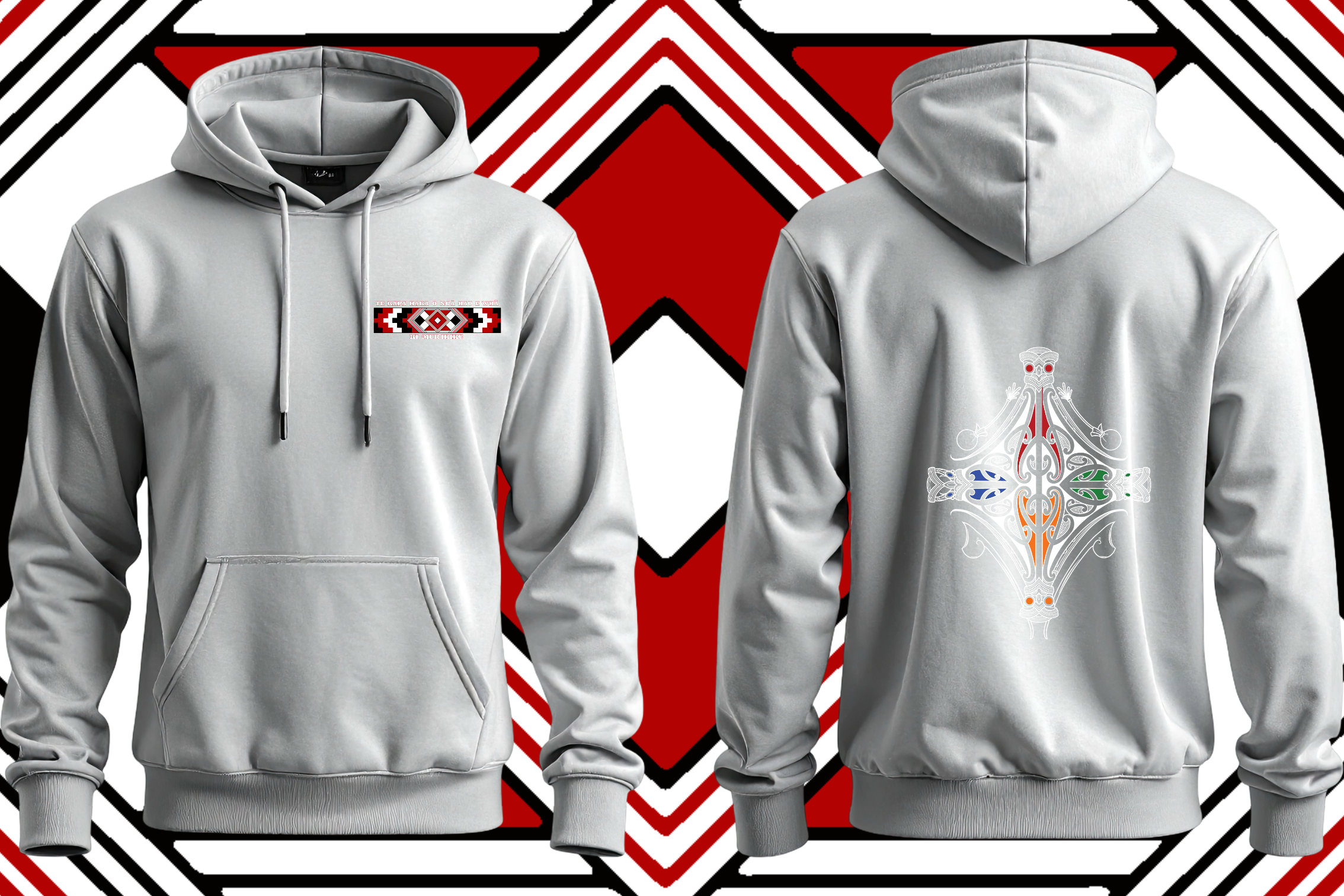 Te Kapa Haka O Nga Hau E Wha-Ki Murihiku|Hoodies|Kids(MADE TO ORDER)