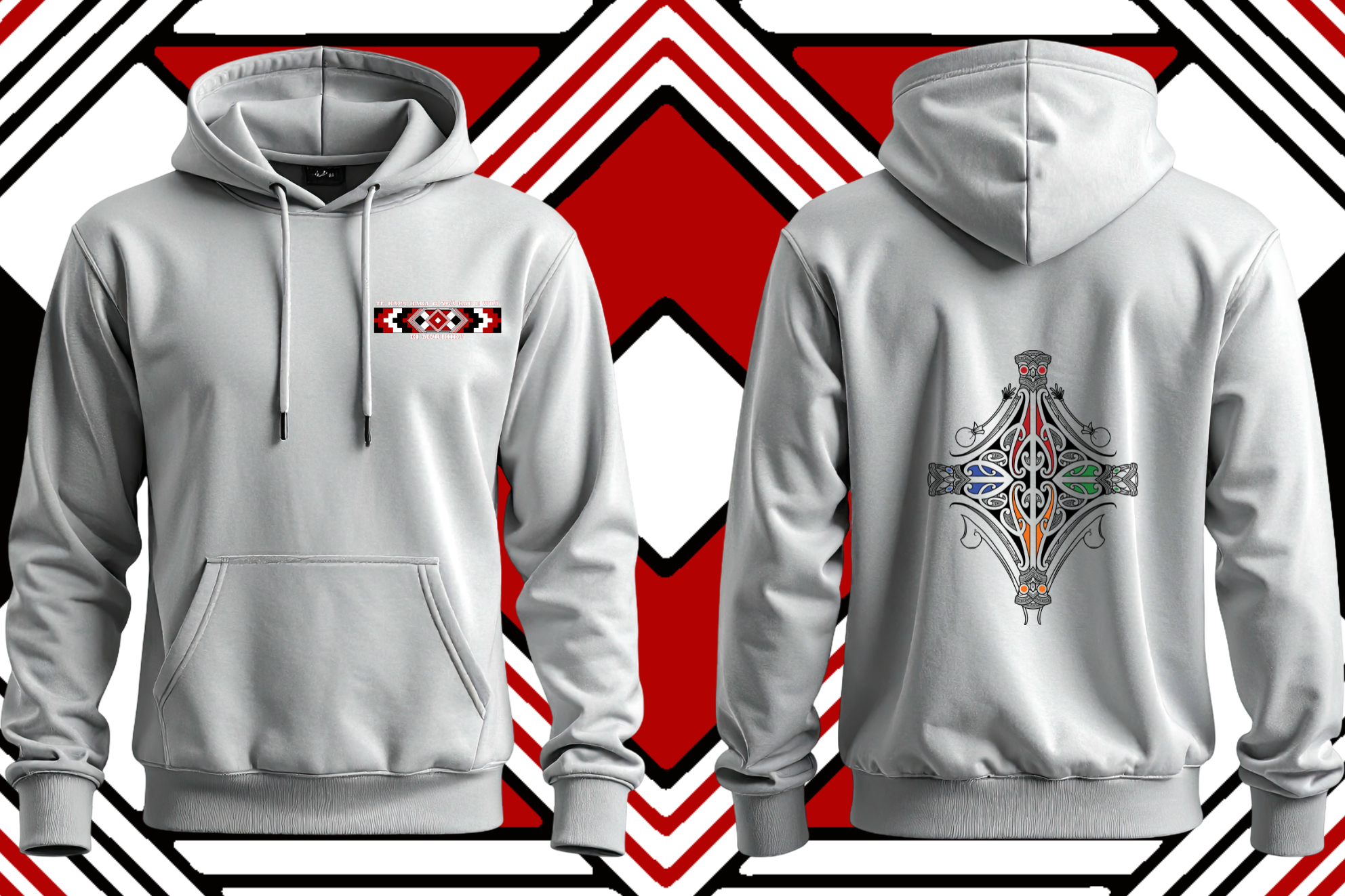 Te Kapa Haka O Nga Hau E Wha-Ki Murihiku|Hoodies|Kids(MADE TO ORDER)