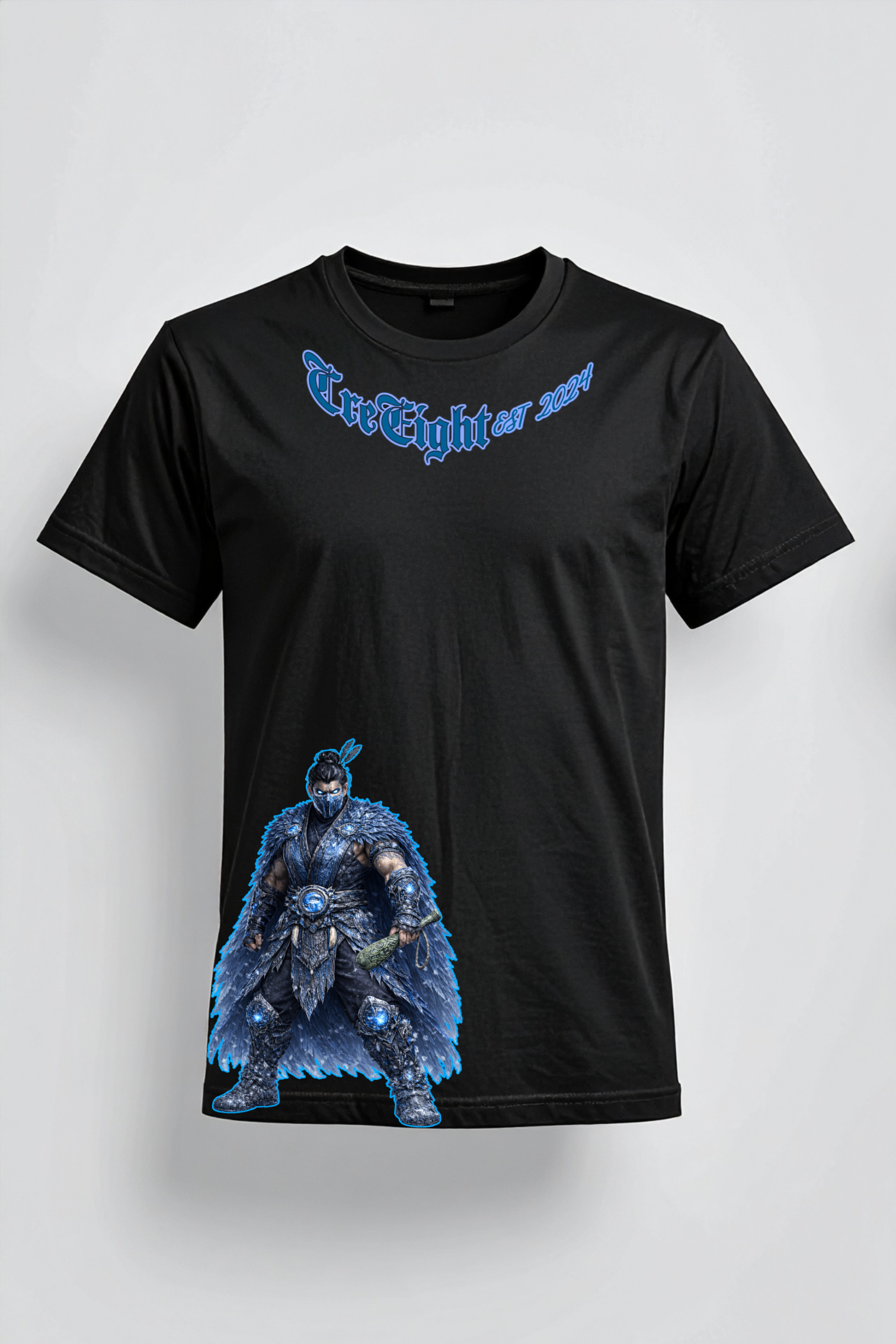 Māori Kombat Atua Warrior T-Shirt | Tangaroa, Tāne Mahuta, Tūmatauenga & Tāwhirimātea(MADE TO ORDER)