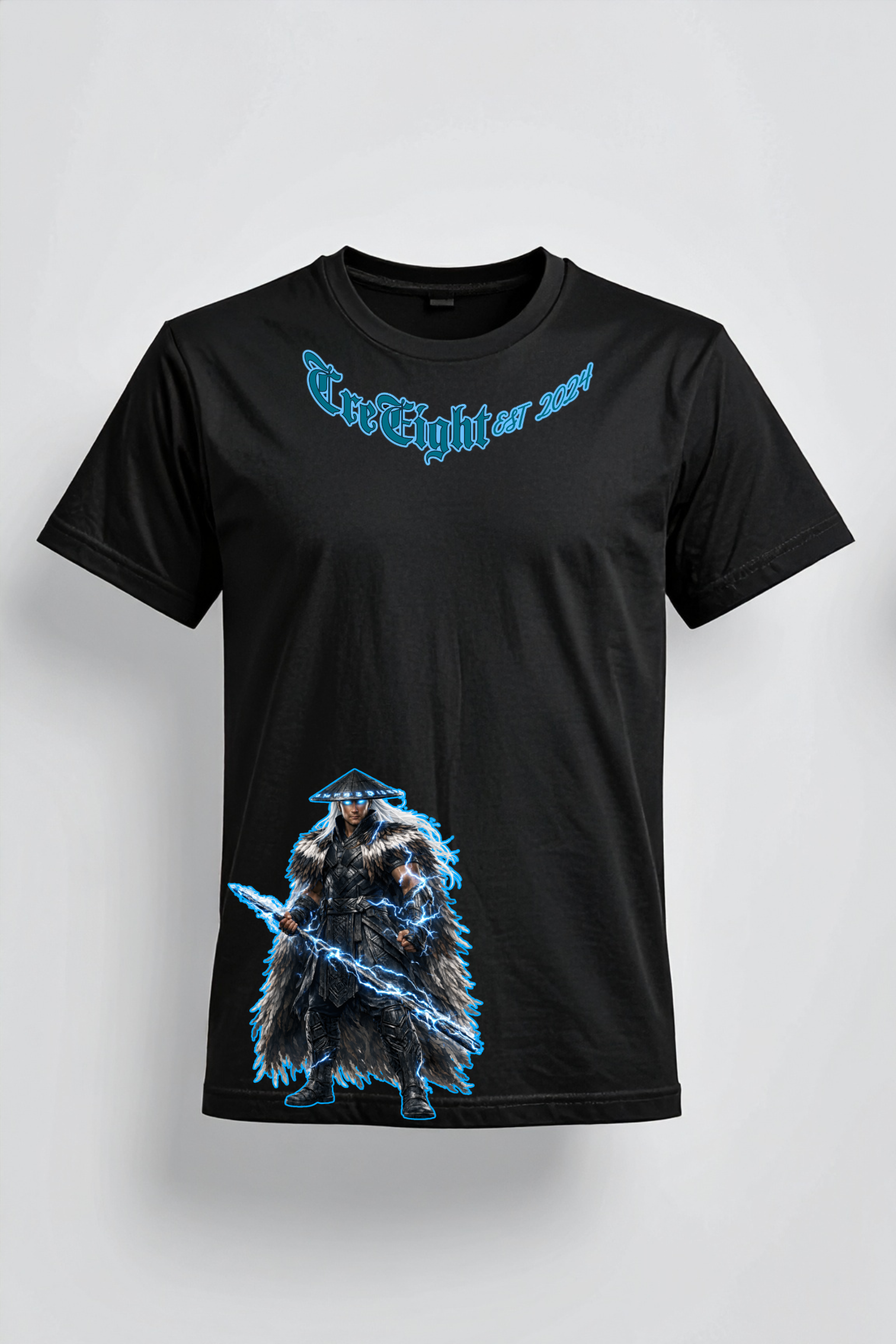 Māori Kombat Warrior T-Shirt | Limited Edition Streetwear Tee | CRE-eight(MADE TO ORDER)