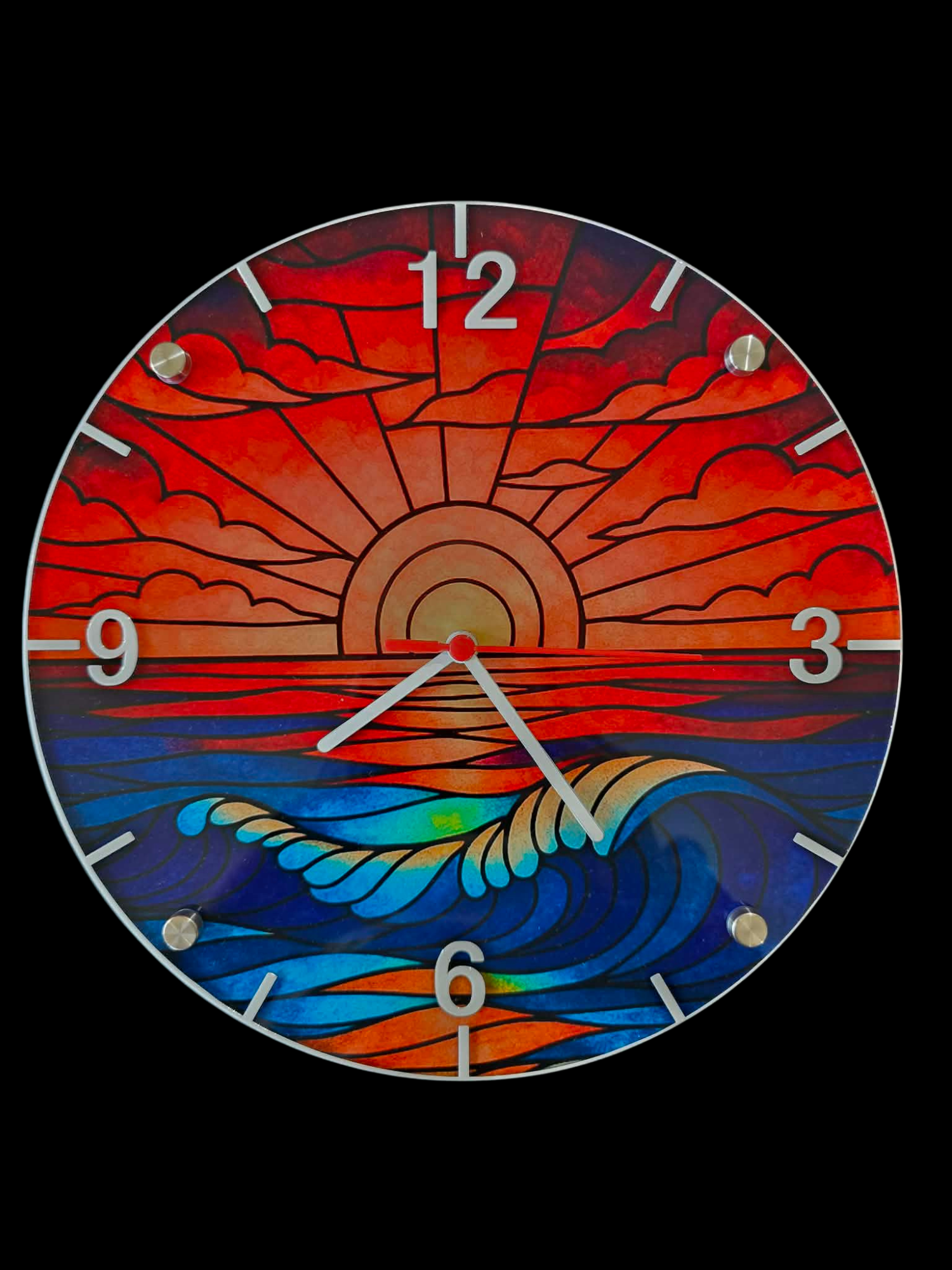 sunset-ocean-glass-wall-clock-30cm