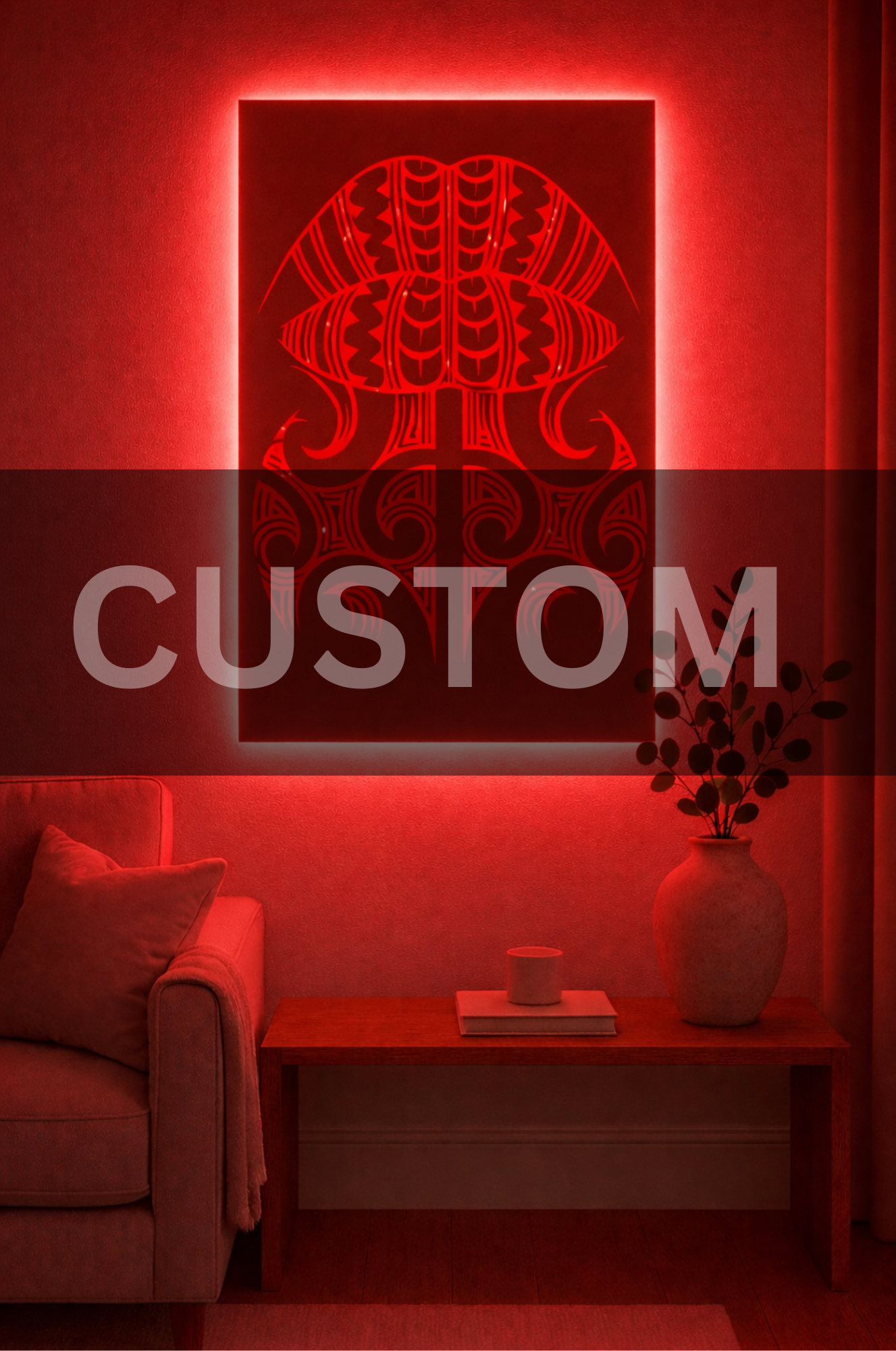 Custom Moko Kauae Mirror NZ – Personalised Honu Pāua Shell Mirror | CRE-eight